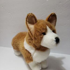 DOUGLAS Cuddle Toy Louie Welsh Corgi Dog Plush